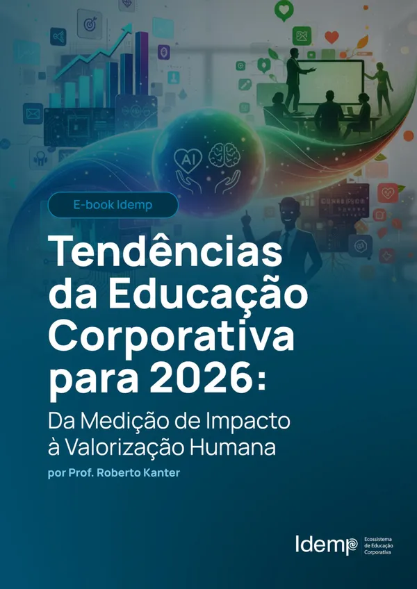 Capa do e-book Tendências da Educação Corporativa para 2026